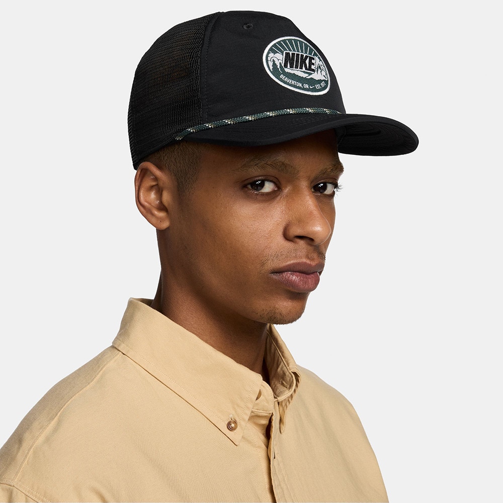 ナイキ（NIKE）（メンズ、レディース）ライズ ストラクチャード カーブド ビル キャップ FQ3276-010