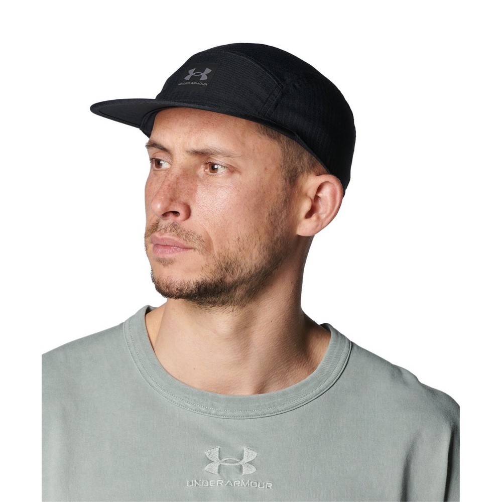 アンダーアーマー（UNDER ARMOUR）（メンズ）アイソチル アーマーベント キャンパーキャップ 1383436 001 黒 57-60cm 冷感
