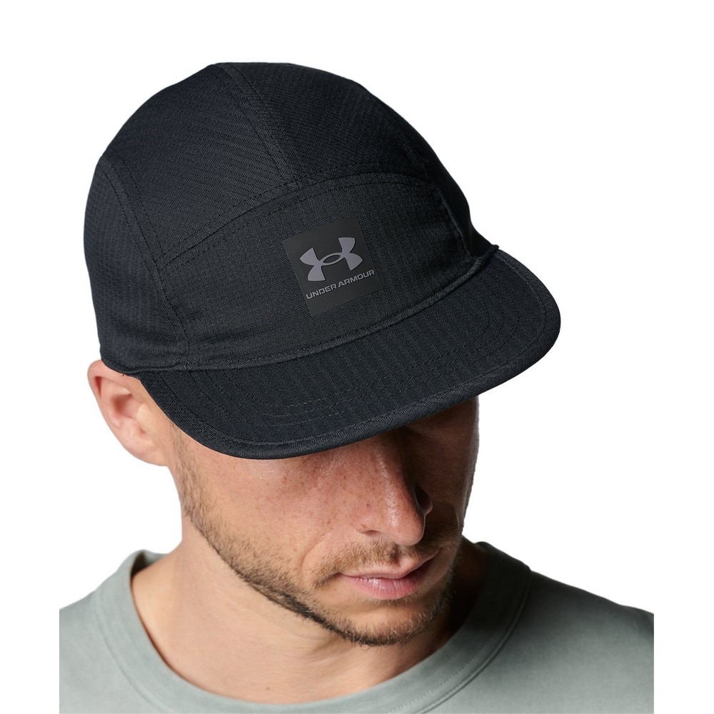 アンダーアーマー（UNDER ARMOUR）（メンズ）アイソチル アーマーベント キャンパーキャップ 1383436 001 黒 57-60cm 冷感