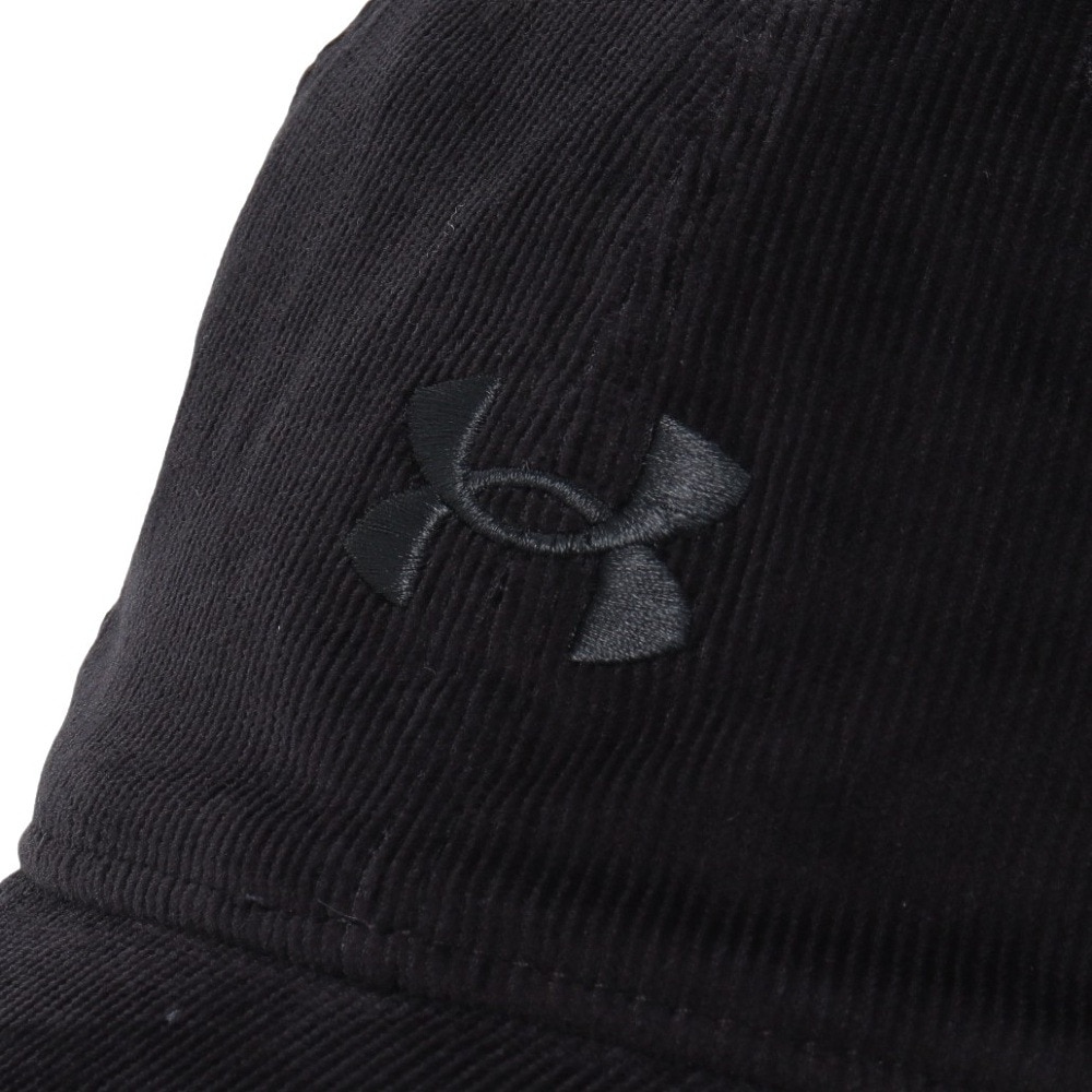 アンダーアーマー（UNDER ARMOUR）（メンズ、レディース）ブランド コーデュロイ ゴールド アジャスタブル キャップ 1388300 001