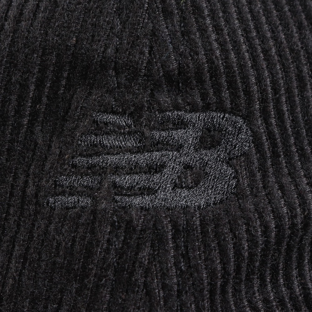 ニューバランス（new balance）（メンズ、レディース）帽子 6パネルウォッシュドコーデュロイキャップ LAH43005BK 黒 フリーサイズ