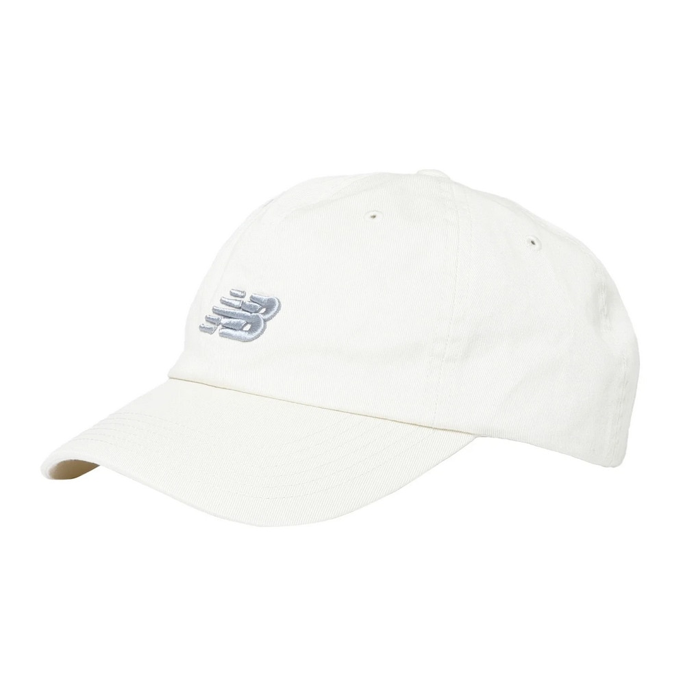 ニューバランス（new balance）（メンズ、レディース）カーブドブリム NB キャップ LAH91014LIN 帽子 白