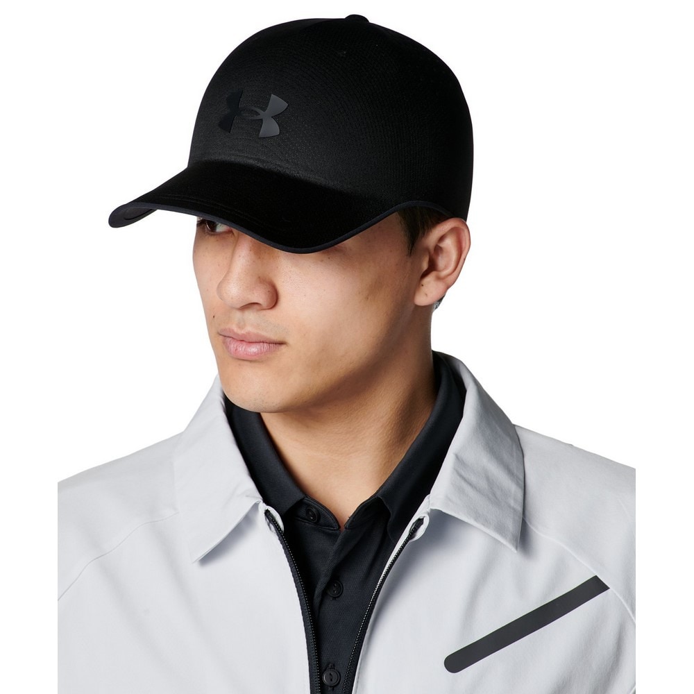 アンダーアーマー（UNDER ARMOUR）（メンズ、レディース）ステルス フォーム アンクラッシャブルキャップ 6000413 001 黒 