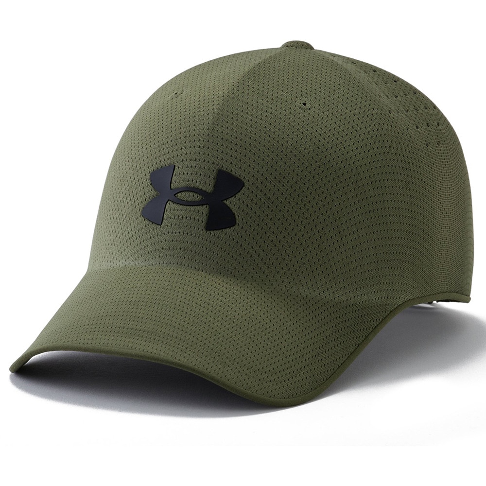 アンダーアーマー（UNDER ARMOUR）（メンズ、レディース）帽子 ステルス フォーム アンクラッシャブル キャップ 緑 57.5-59.4cm 6000413 391 軽量 吸汗