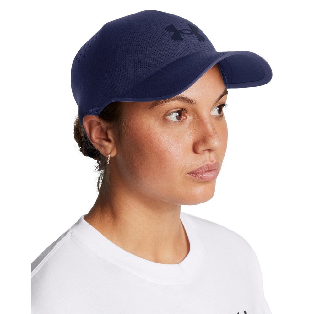 アンダーアーマー（UNDER ARMOUR）（メンズ、レディース）ステルス フォーム アンクラッシャブルキャップ 6000413 410 紺