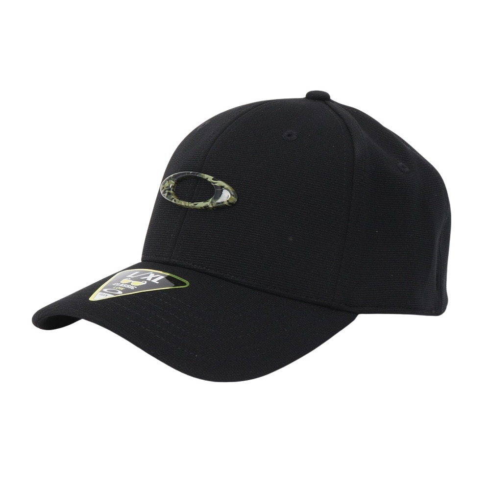 オークリー（OAKLEY）（メンズ）帽子 ティンカン キャップ 黒 M-S～LL-Lサイズ 911545-03K ベースボールキャップ 野球帽 スポーツキャップ