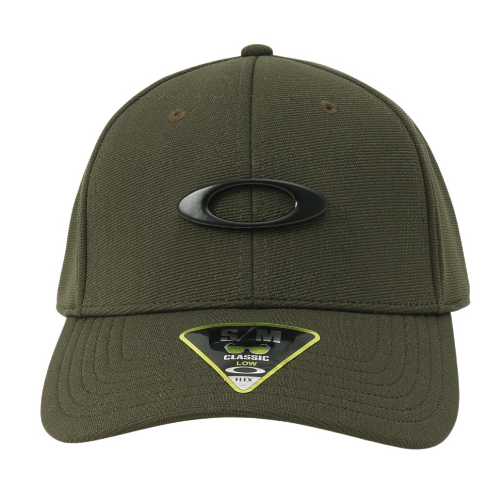 オークリー（OAKLEY）（メンズ）帽子 ティンカン キャップ ダークグリーン M-S～LL-Lサイズ 911545-86L 緑 スポーツ ゴルフ