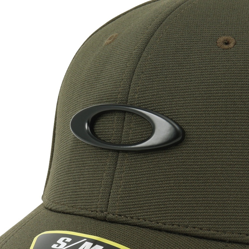 オークリー（OAKLEY）（メンズ）帽子 ティンカン キャップ ダークグリーン M-S～LL-Lサイズ 911545-86L 緑 スポーツ ゴルフ