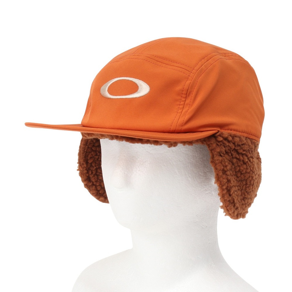 オークリー（OAKLEY）（メンズ）TC RYKKINN FLAPS キャップ FOS901287-52C オレンジ 保温