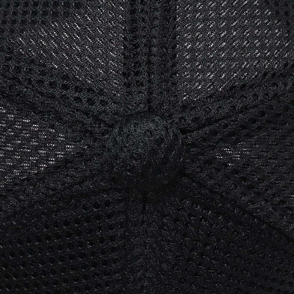 デサント（DESCENTE）（メンズ、レディース）帽子 Wラッセルメッシュキャップ 黒 ST5SCP04U BK00 メッシュキャップ 抗菌防臭 サイズ調整可 男女兼用