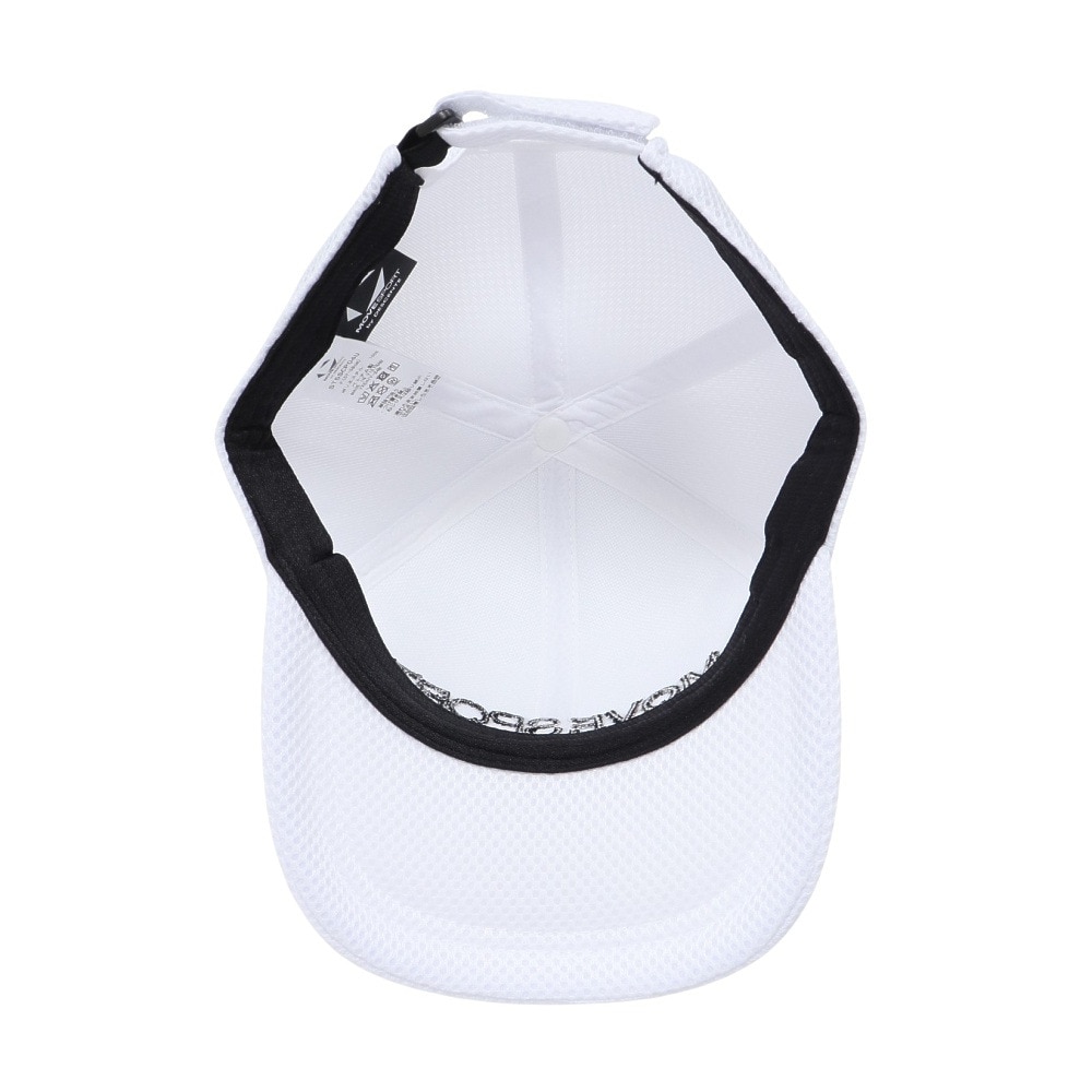 デサント（DESCENTE）（メンズ、レディース）帽子 Wラッセルメッシュキャップ 白 ST5SCP04U WH00 メッシュキャップ 抗菌防臭 サイズ調整可 男女兼用