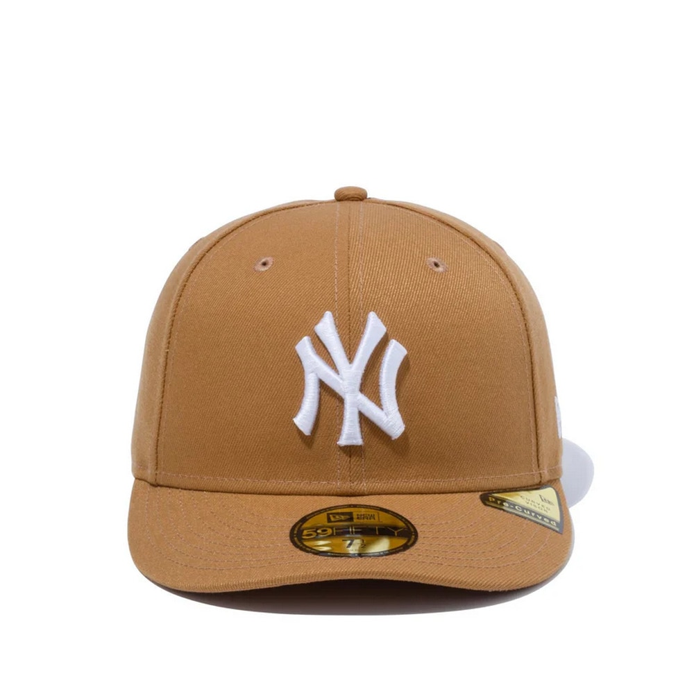 ニューエラ（NEW ERA）（メンズ、レディース）キャップ PC 59FIFTY ニューヨーク・ヤンキース 14524599 帽子 57.7cm-59.6cm ベージュ