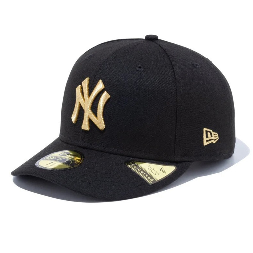ニューエラ（NEW ERA）（メンズ、レディース）帽子 キャップ PC 59FIFTY ニューヨーク・ヤンキース 14524604 日除け 日差し対策 刺繍 スポーツキャップ 