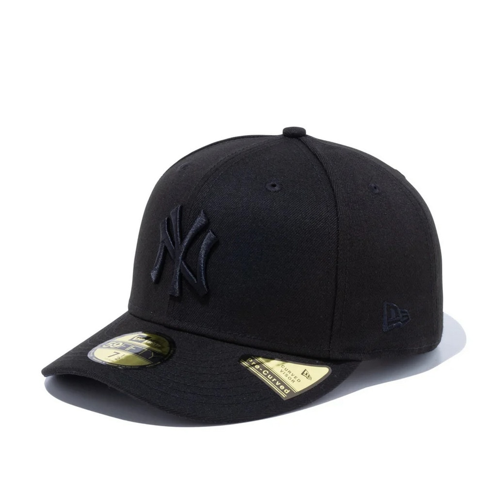 ニューエラ（NEW ERA）（メンズ、レディース）キャップ PC 59FIFTY ニューヨーク・ヤンキース 14524605 帽子 57.7cm-59.6cm 黒