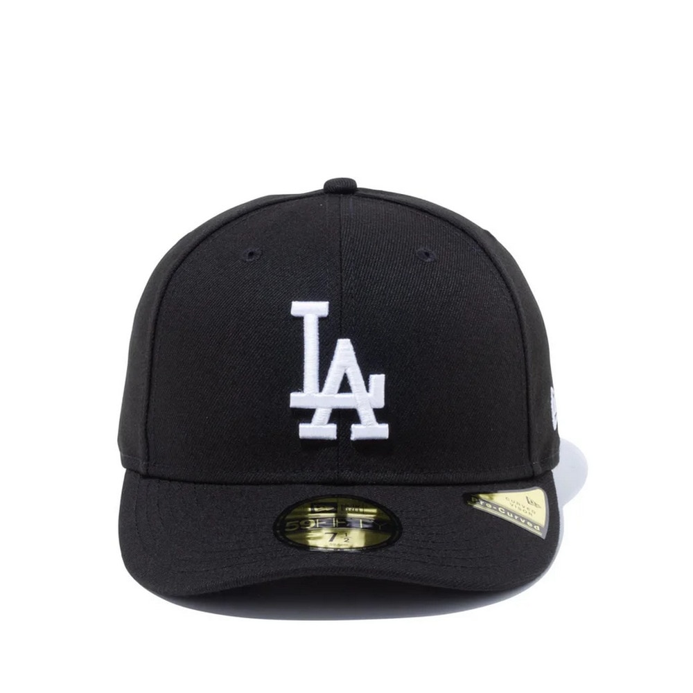 ニューエラ（NEW ERA）（メンズ、レディース）キャップ PC 59FIFTY ロサンゼルス・ドジャース 14524608 帽子 57.7cm-59.6cm 黒