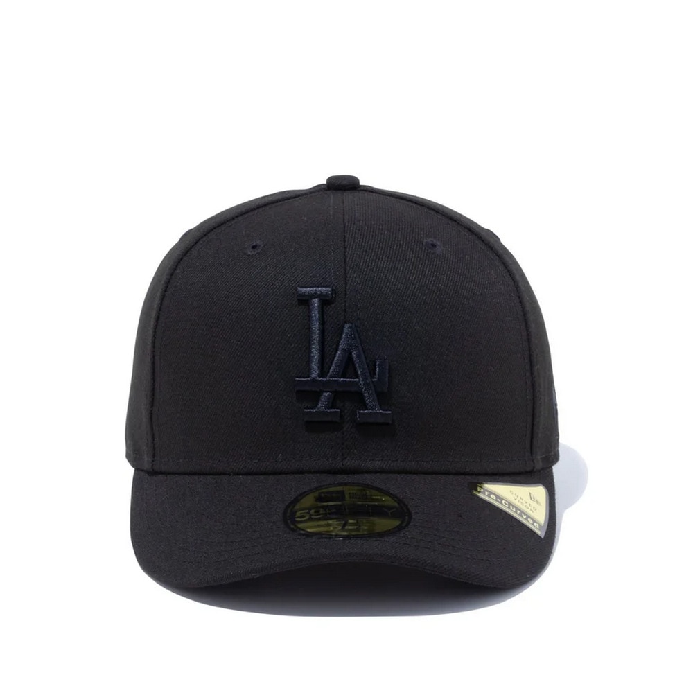 ニューエラ（NEW ERA）（メンズ、レディース）キャップ PC 59FIFTY ロサンゼルス・ドジャース 14524609 帽子 57.7cm-59.6cm 黒