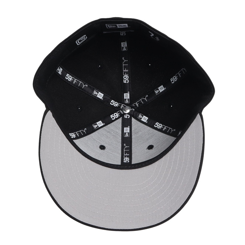 ニューエラ（NEW ERA）（メンズ、レディース）キャップ LP 59FIFTY NPB オンフィールド 読売ジャイアンツ 黒 14524641 ジャイアンツ 吸汗速乾 紫外線 野球