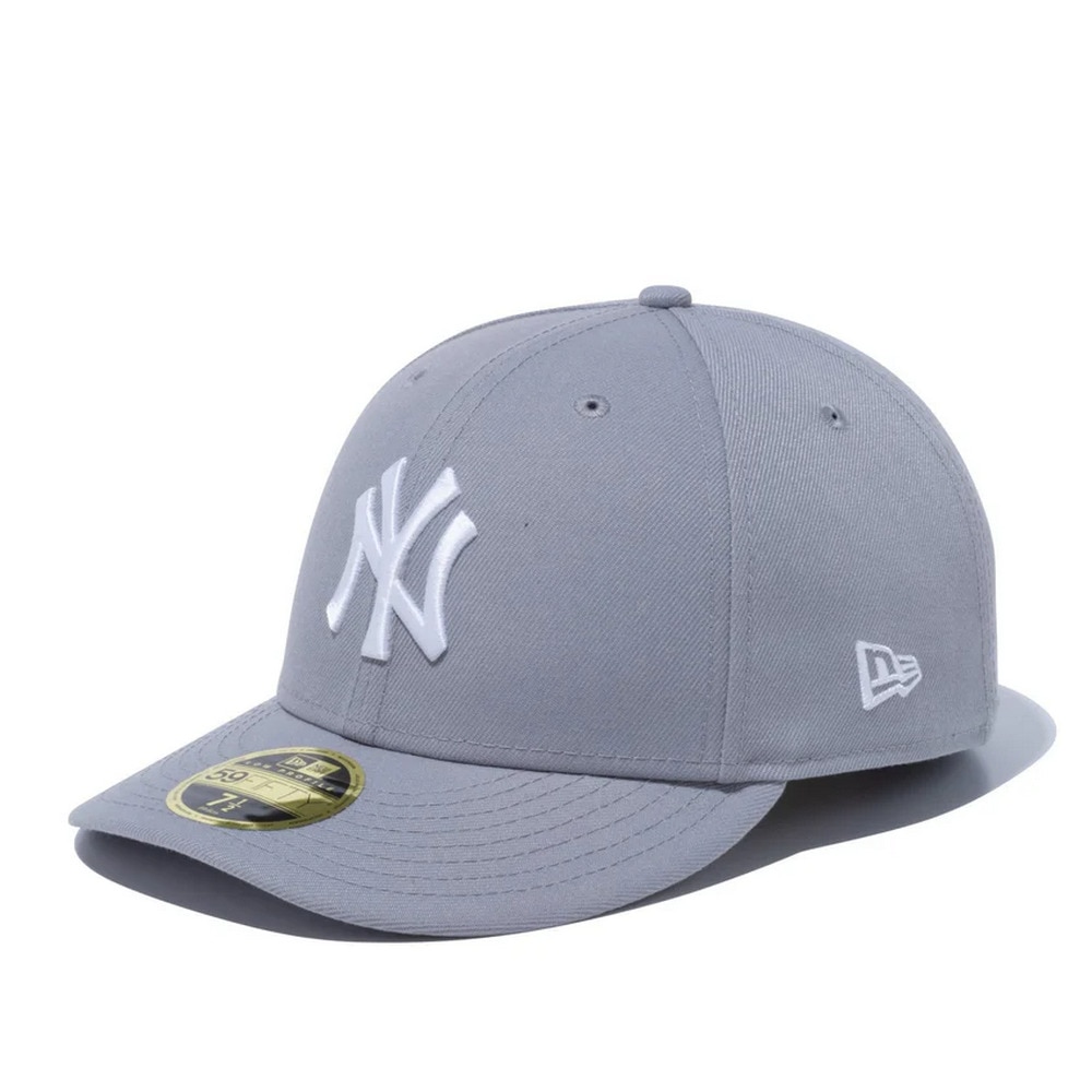ニューエラ（NEW ERA）（メンズ、レディース）キャップ LP 59FIFTY ニューヨーク・ヤンキース 14524643 帽子 57.7cm-59.6cm グレー