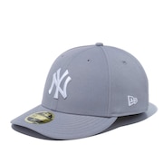 (メンズ、レディース)キャップ LP 59FIFTY ニューヨーク・ヤンキース 14524643 帽子 57.7cm-59.6cm グレー