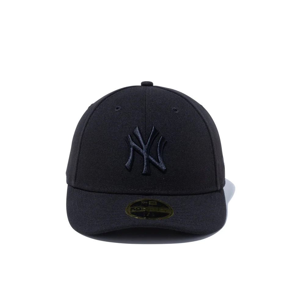 ニューエラ（NEW ERA）（メンズ、レディース）キャップ LP 59FIFTY ニューヨーク ヤンキース ブラック×ブラック 14524645
