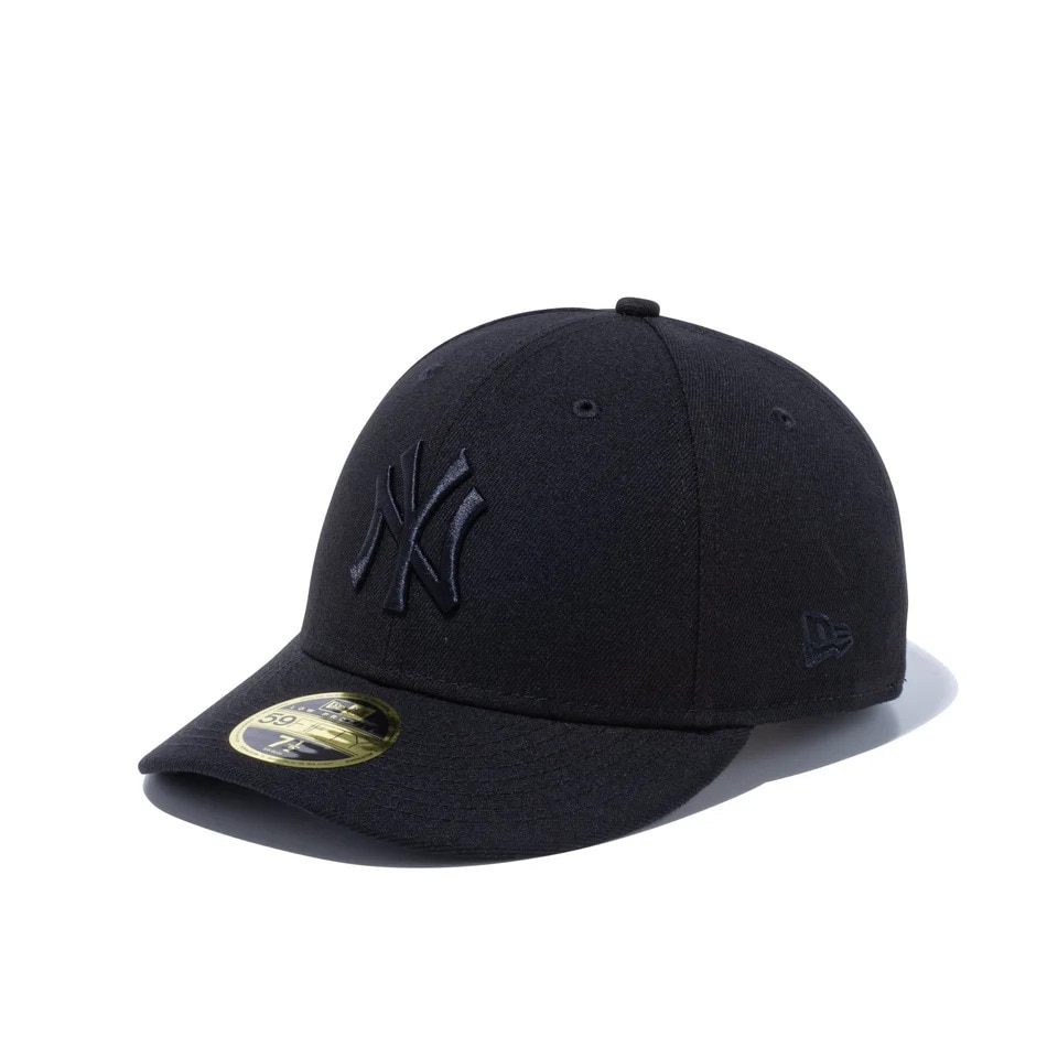 ニューエラ（NEW ERA）（メンズ、レディース）キャップ LP 59FIFTY ニューヨーク ヤンキース ブラック×ブラック 14524645