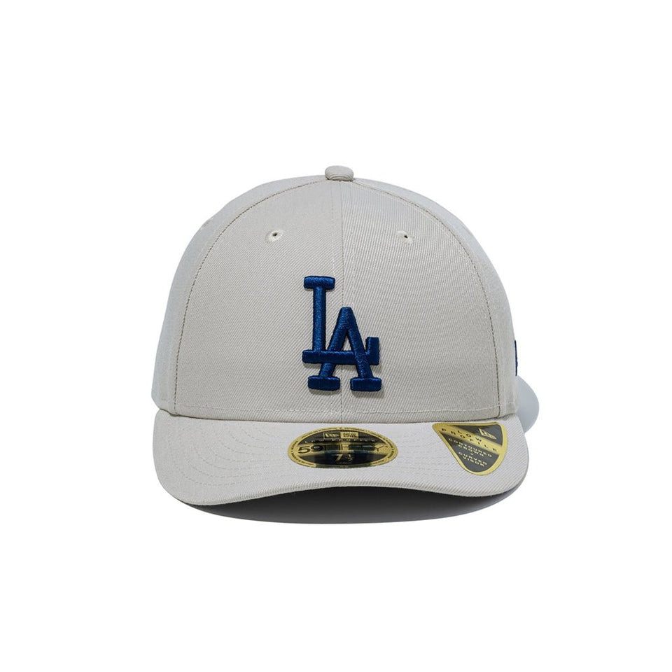 ニューエラ（NEW ERA）（メンズ、レディース）キャップ LP 59FIFTY ロサンゼルス・ドジャース グレー S-Lサイズ(57-59cm) 14524646 帽子 スポーツキャップ