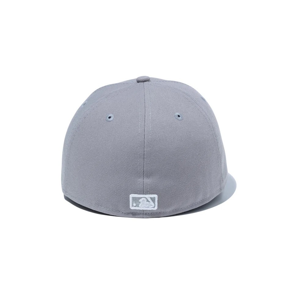 ニューエラ（NEW ERA）（メンズ、レディース）キャップ LP 59FIFTY ロサンゼルス ドジャース グレー×ホワイト 14524647