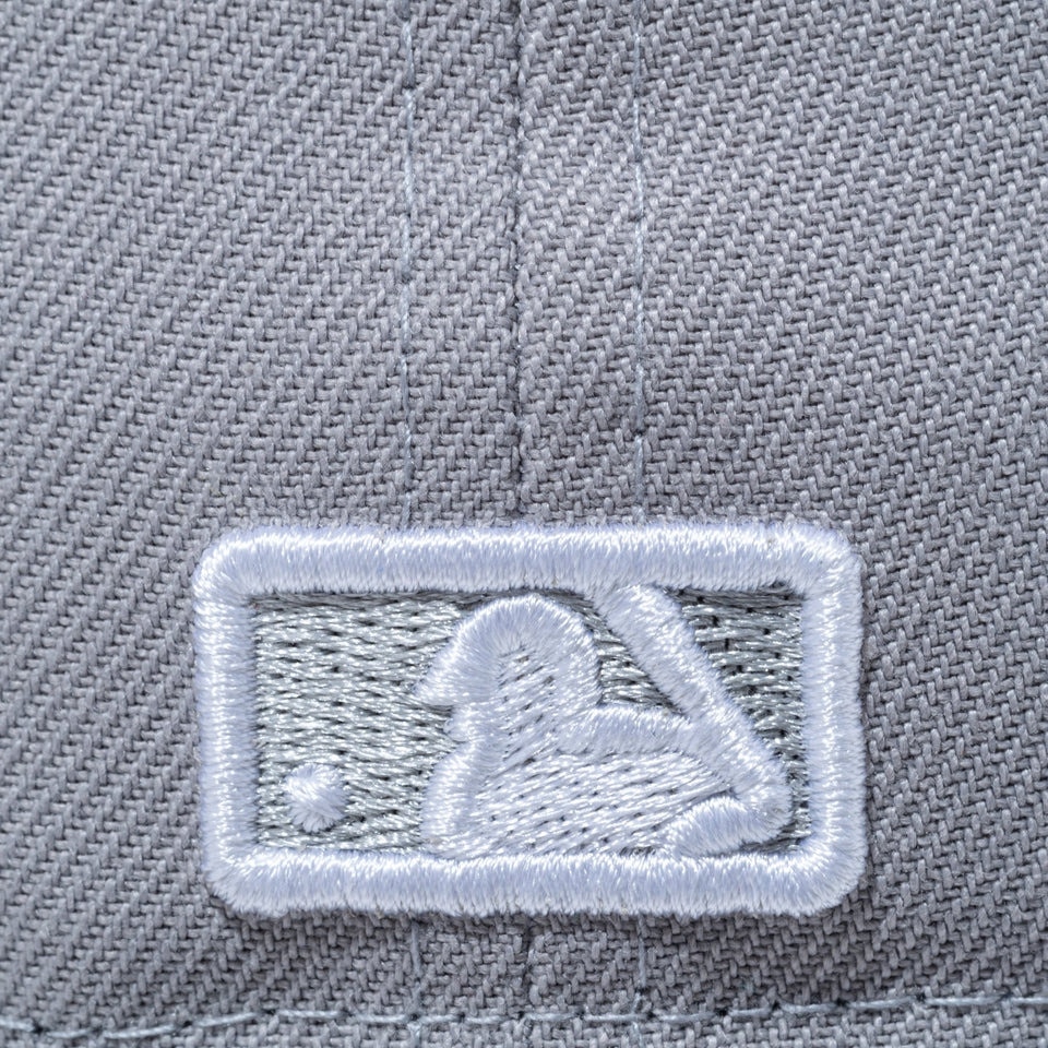 ニューエラ（NEW ERA）（メンズ、レディース）キャップ LP 59FIFTY ロサンゼルス ドジャース グレー×ホワイト 14524647