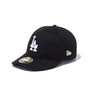 (メンズ、レディース)キャップ LP 59FIFTY ロサンゼルス ドジャース ブラック×ホワイト 14524648