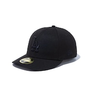 (メンズ、レディース)キャップ LP 59FIFTY ロサンゼルス ドジャース ブラック×ブラック 14524649