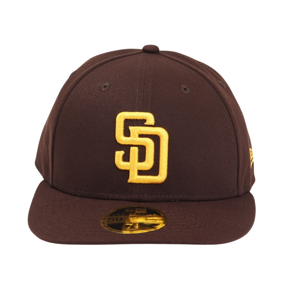 ニューエラ（NEW ERA）（メンズ、レディース）キャップ LP 59FIFTY MLBオンフィールド サンディエゴ パドレス ゲーム 14524659