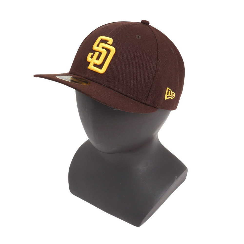 ニューエラ（NEW ERA）（メンズ、レディース）キャップ LP 59FIFTY MLBオンフィールド サンディエゴ パドレス ゲーム 14524659