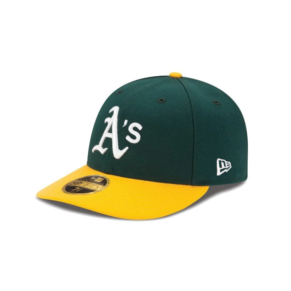 ニューエラ（NEW ERA）（メンズ、レディース）キャップ LP 59FIFTY MLBオンフィールド オークランド アスレチックス ホーム 14524662