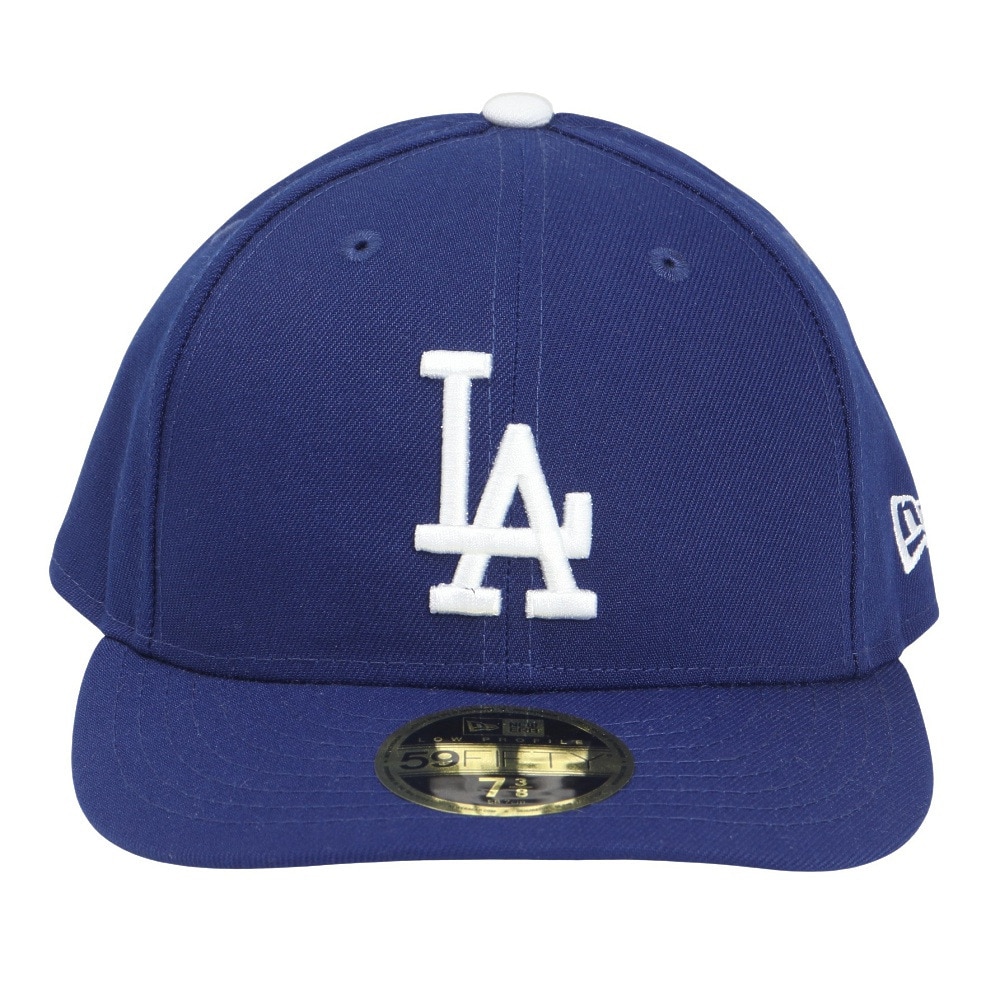 ニューエラ（NEW ERA）（メンズ、レディース）キャップ LP 59FIFTY MLBオンフィールド ロサンゼルス・ドジャース ゲーム 14524668 帽子 57.7cm-59.6cm 青