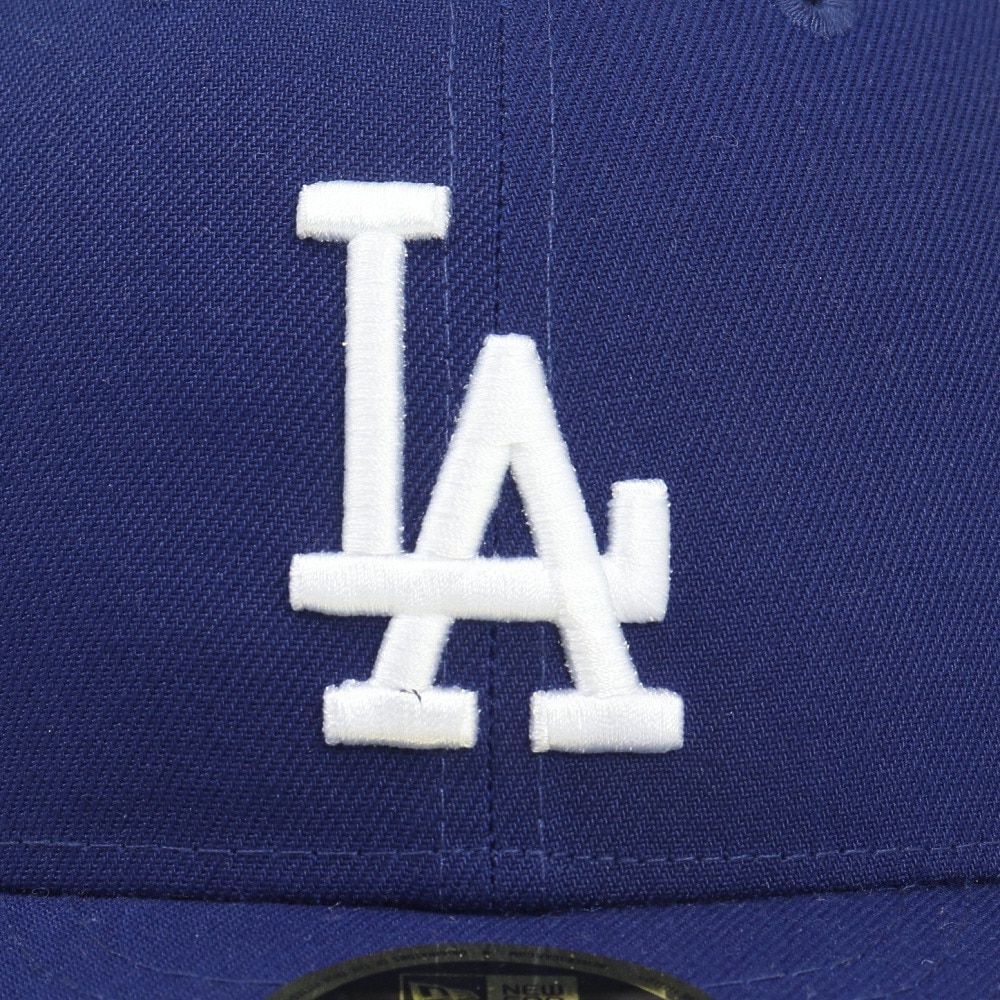 ニューエラ（NEW ERA）（メンズ、レディース）キャップ LP 59FIFTY MLBオンフィールド ロサンゼルス・ドジャース ゲーム 14524668 帽子 57.7cm-59.6cm 青