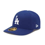 (メンズ、レディース)キャップ LP 59FIFTY MLBオンフィールド ロサンゼルス・ドジャース ゲーム 14524668 帽子 57.7cm-59.6cm 青