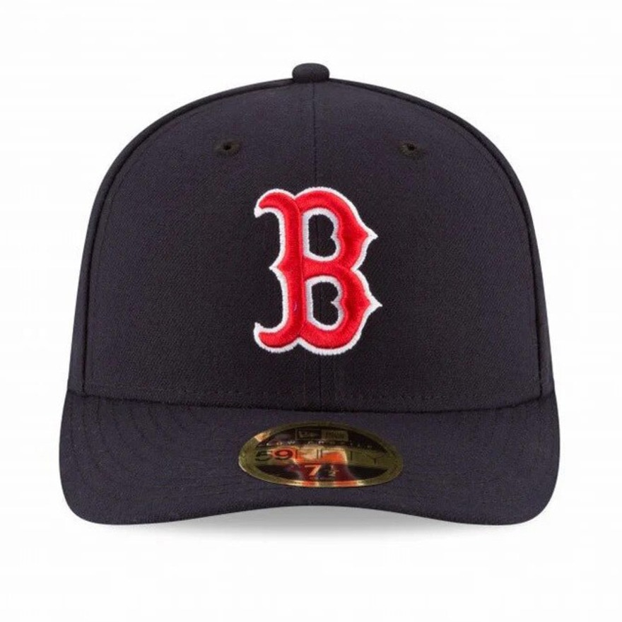 ニューエラ（NEW ERA）（メンズ、レディース）帽子 LP 59FIFTY MLBオンフィールド ボストン・レッドソックス ゲーム キャップ 14524678 57.7-59.7cm 紺