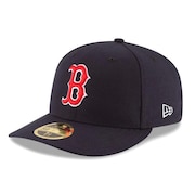 (メンズ、レディース)帽子 LP 59FIFTY MLBオンフィールド ボストン・レッドソックス ゲーム キャップ 14524678 57.7-59.7cm 紺