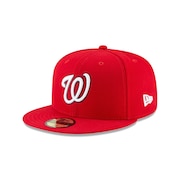 (メンズ)59FIFTY MLBオンフィールド ワシントン・ナショナルズ ゲーム キャップ 25J 14524835