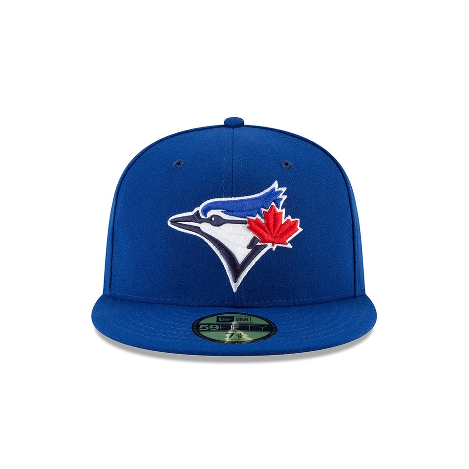 ニューエラ（NEW ERA）（メンズ、レディース）帽子 キャップ 59FIFTY MLBオンフィールド トロント・ブルージェイズ ゲーム 青 S-Lサイズ 14524838 