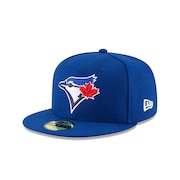 (メンズ、レディース)帽子 キャップ 59FIFTY MLBオンフィールド トロント・ブルージェイズ ゲーム 青 S-Lサイズ 14524838