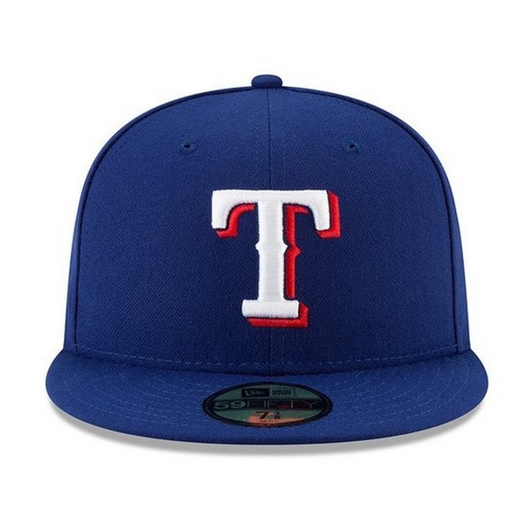 ニューエラ（NEW ERA）（メンズ、レディース）キャップ 5950 MLBオンフィールド テキサス・レンジャーズ ゲーム 14524841