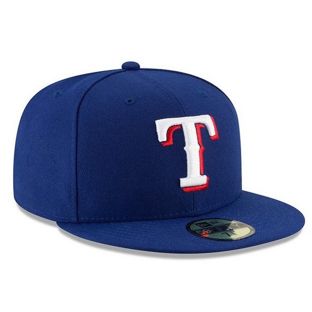 ニューエラ（NEW ERA）（メンズ、レディース）キャップ 5950 MLBオンフィールド テキサス・レンジャーズ ゲーム 14524841