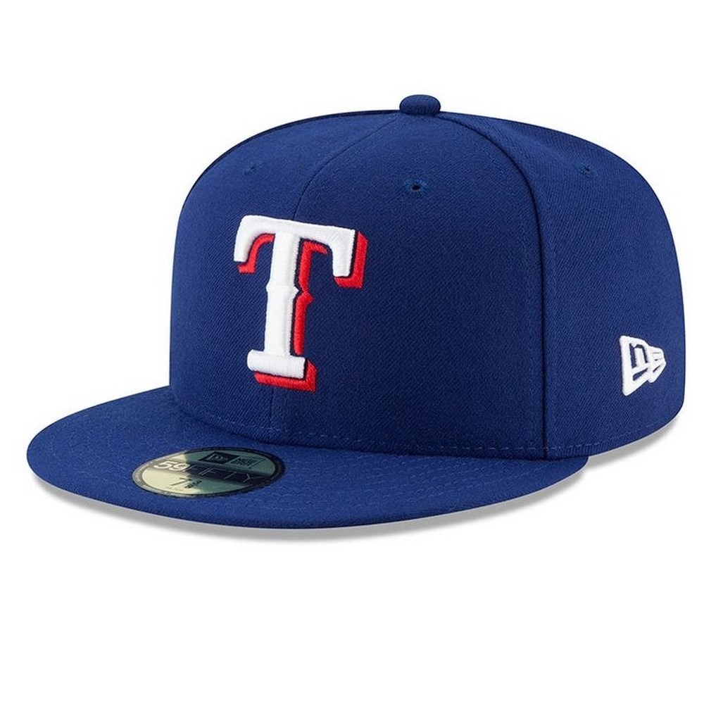 ニューエラ（NEW ERA）（メンズ、レディース）キャップ 5950 MLBオンフィールド テキサス・レンジャーズ ゲーム 14524841