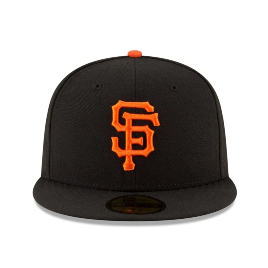 ニューエラ（NEW ERA）（メンズ、レディース）帽子 キャップ 59FIFTY MLBオンフィールド サンフランシスコ・ジャイアンツ ゲーム 14524852 57.7cm-59.6cm 黒
