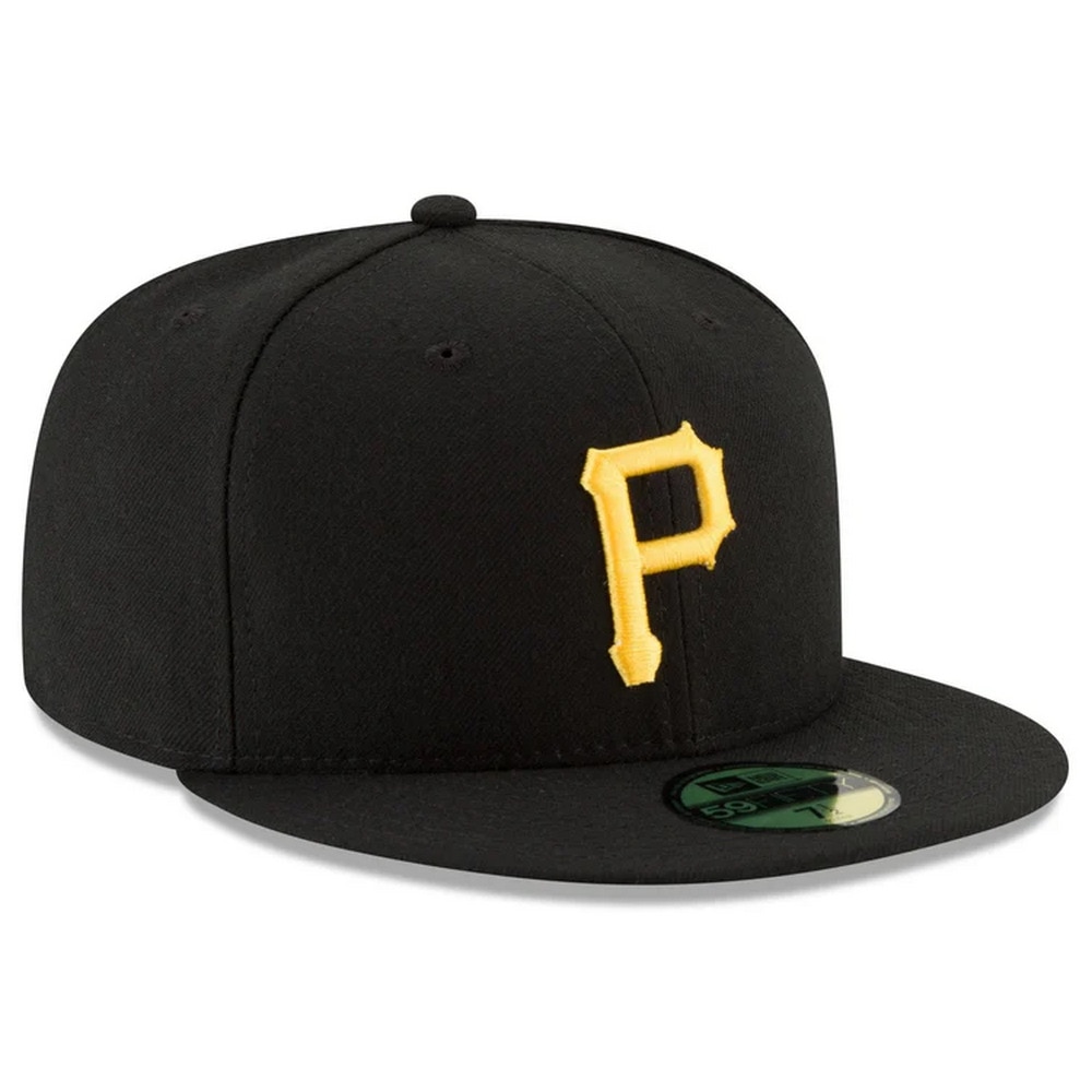ニューエラ（NEW ERA）（メンズ、レディース）キャップ 59FIFTY MLB オンフィールド ピッツバーグ パイレーツ ゲーム 14524856 黒