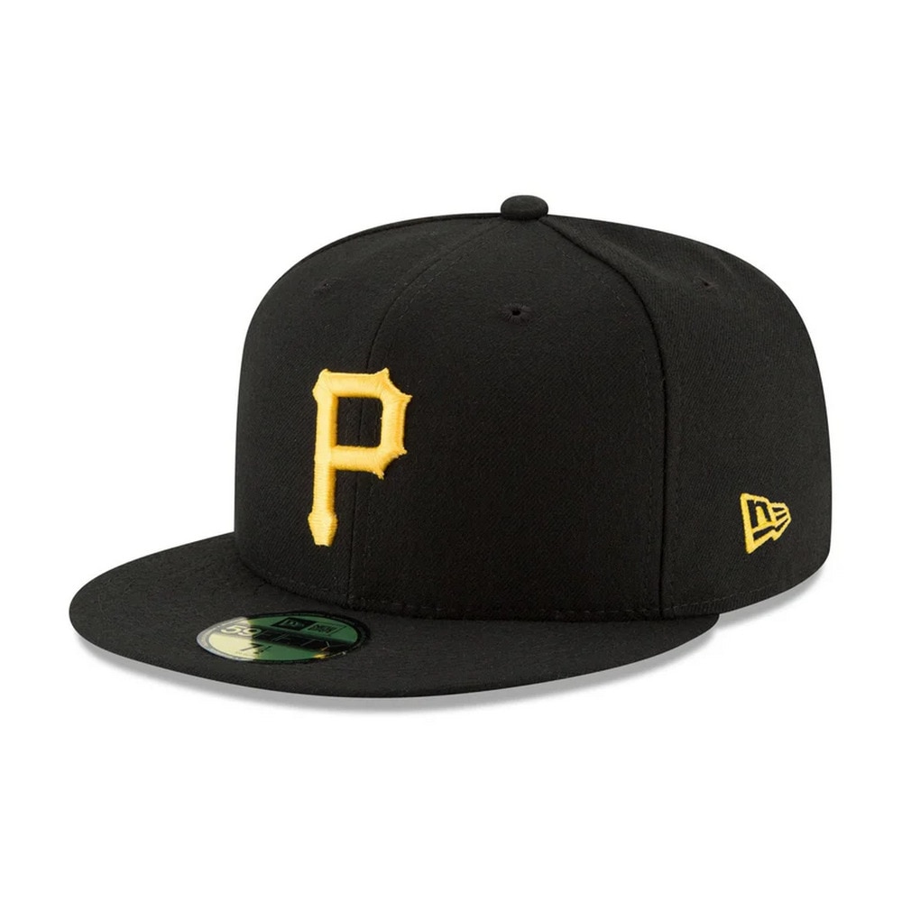 ニューエラ（NEW ERA）（メンズ、レディース）キャップ 59FIFTY MLB オンフィールド ピッツバーグ パイレーツ ゲーム 14524856 黒