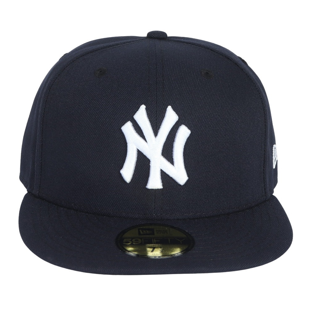 ニューエラ（NEW ERA）（メンズ、レディース）キャップ 59FIFTY MLBオンフィールド ニューヨーク ヤンキース ゲーム 14524865 ネイビー