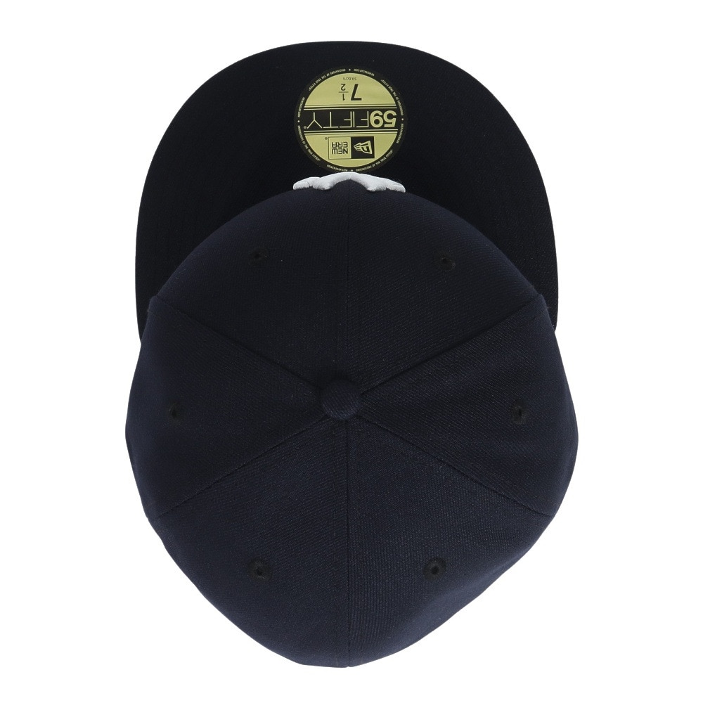ニューエラ（NEW ERA）（メンズ、レディース）キャップ 59FIFTY MLBオンフィールド ニューヨーク ヤンキース ゲーム 14524865 ネイビー