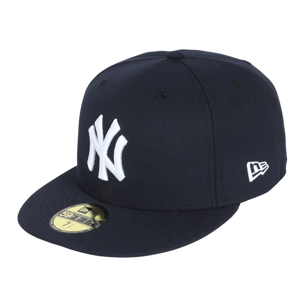 ニューエラ（NEW ERA）（メンズ、レディース）キャップ 59FIFTY MLBオンフィールド ニューヨーク ヤンキース ゲーム 14524865 ネイビー